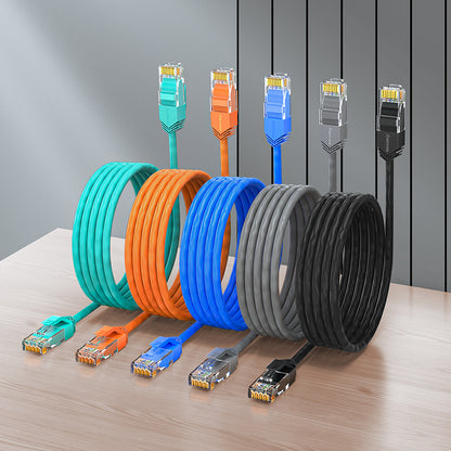 AMPCOM Cat6a 28AWG UTP Patch Cable, Ultra-Slim, LSZH, für die Verkabelung von Rechenzentren mit hoher Dichte