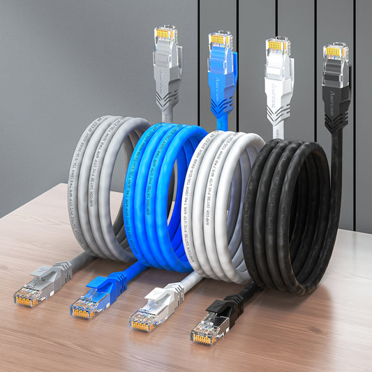 AMPCOM CAT5e Unshieldet (UTP) PVC Netzwerk Patch Kabel für Zuhause oder Rechenzentrum