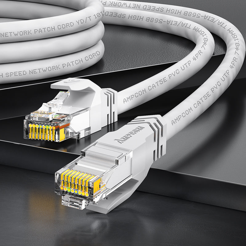 AMPCOM CAT5e Unshieldet (UTP) PVC Netzwerk Patch Kabel für Zuhause oder Rechenzentrum