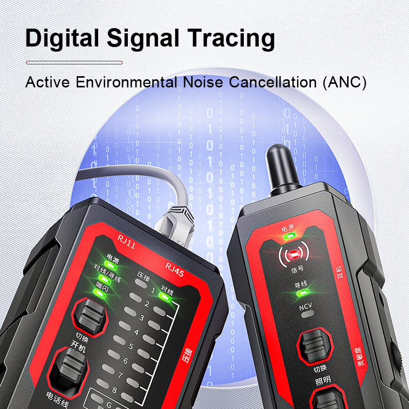 AMPCOM AM-818 Störwiderstand Multifunktions Netzwerkkabel Tracker